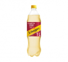 SCHWEPPES GINGER ALE 1L (CASE 12)