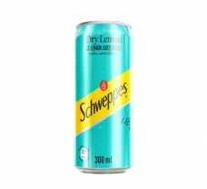 SCHWEPPES DRY LEMON 300ML CAN (CASE 24)